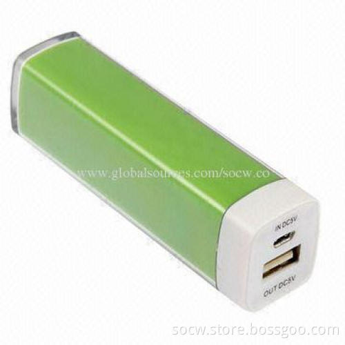 Professional manufacturer of power banks with capacity of 2600mAh and best choice for gifts